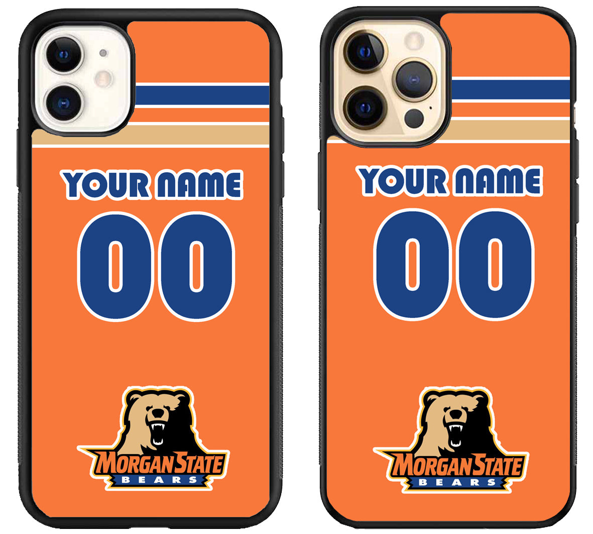 Custom Personalized Morgan State Bears iPhone 12 | 12 Mini | 12 Pro | 12 Pro Max Case