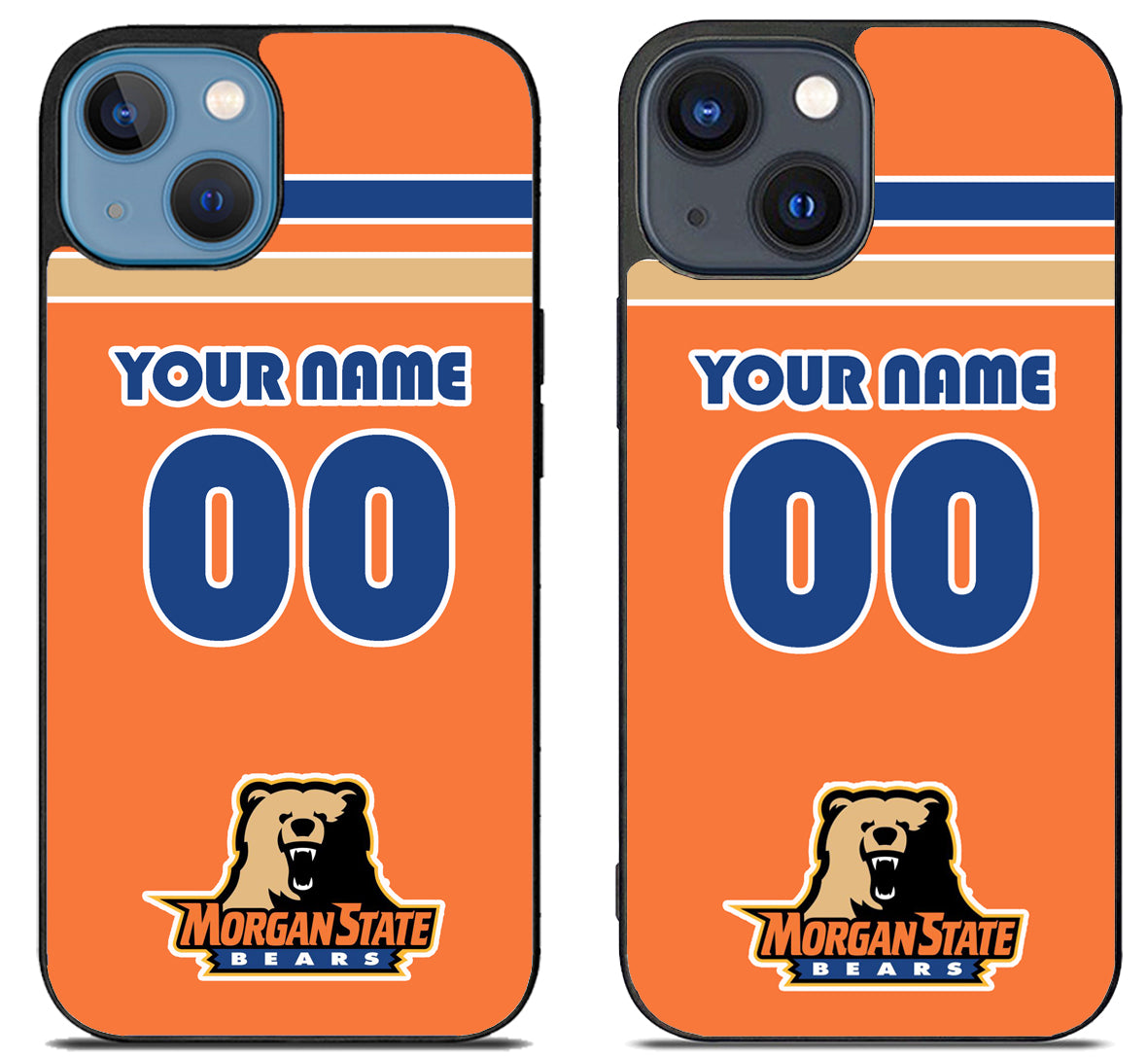 Custom Personalized Morgan State Bears iPhone 15 | iPhone 15 Plus Case