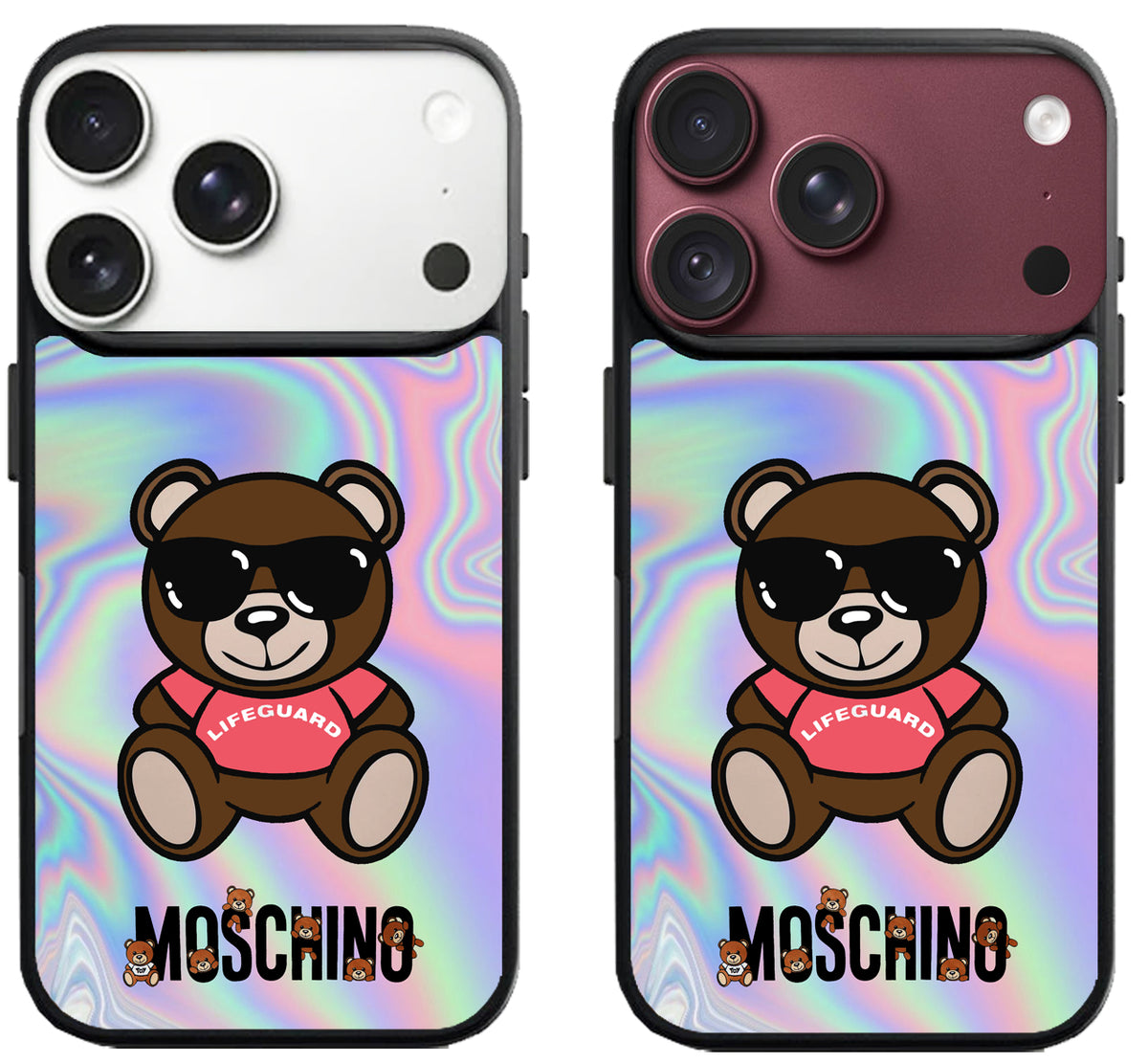 Moschino Holographic iPhone 18 Pro | 18 Pro Max Case