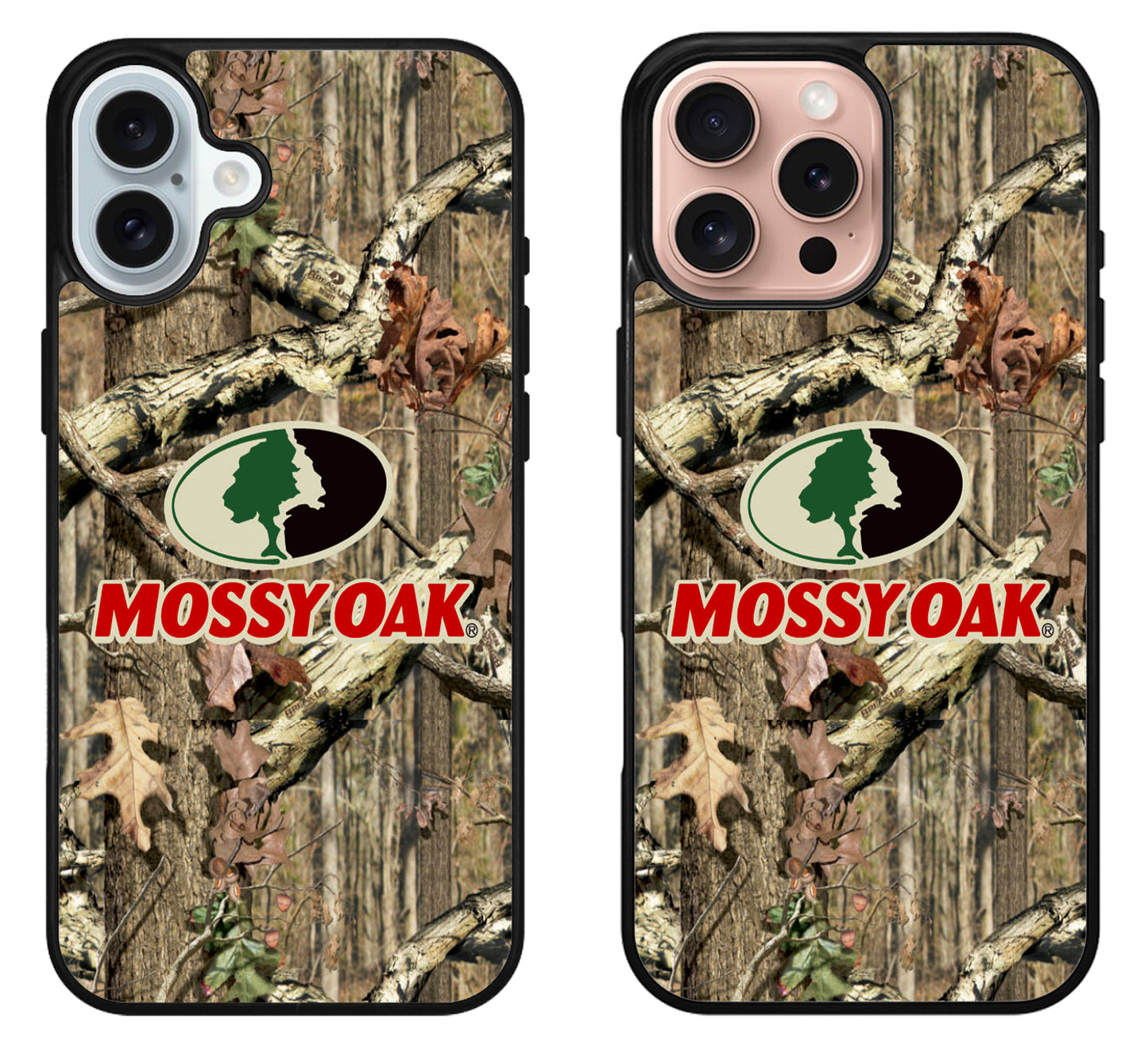Mossy Oak Logo Camo iPhone 16 | 16 Plus | 16 Pro | 16 Pro Max Case