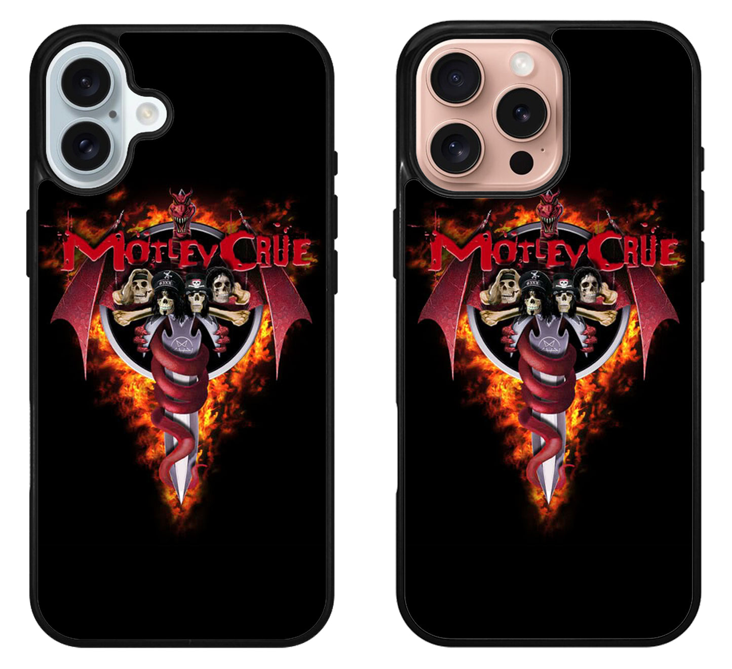 Motley Crue Logo iPhone 16 | 16 Plus | 16 Pro | 16 Pro Max Case