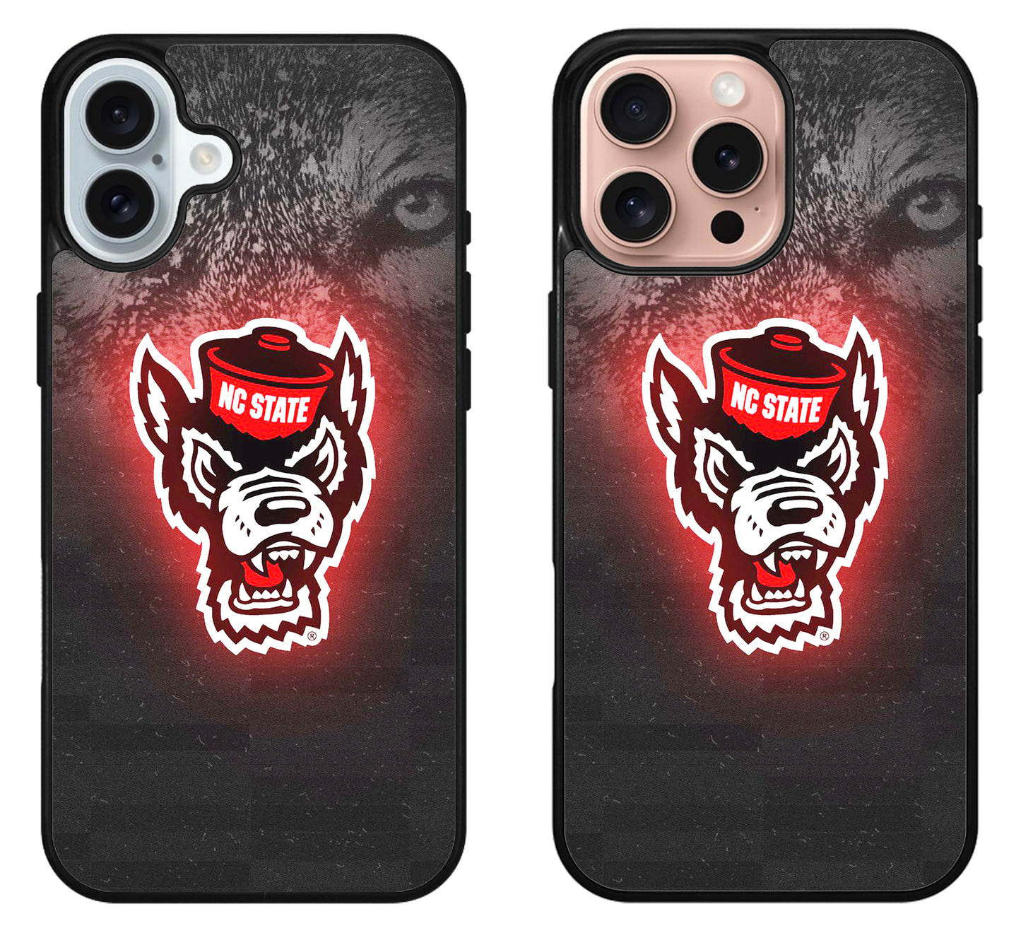 NC State Wolfpack Background iPhone 16 | 16 Plus | 16 Pro | 16 Pro Max Case