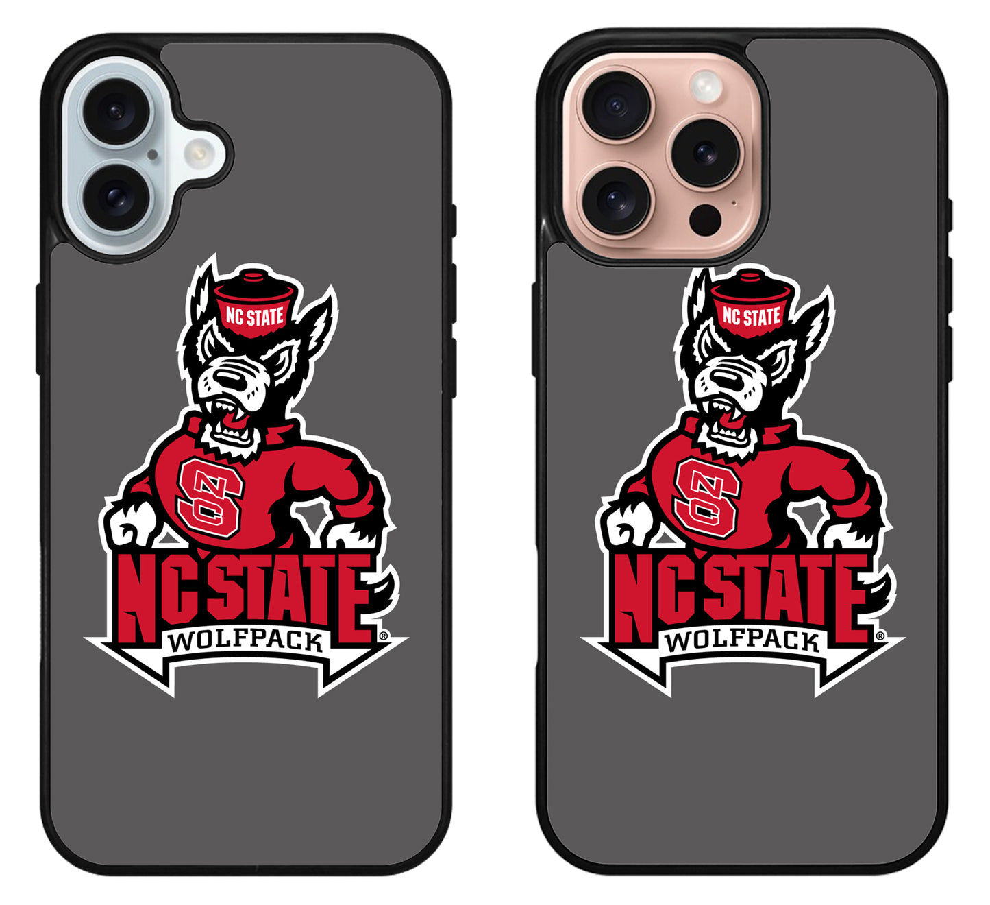 NC State Wolfpack Logo iPhone 16 | 16 Plus | 16 Pro | 16 Pro Max Case