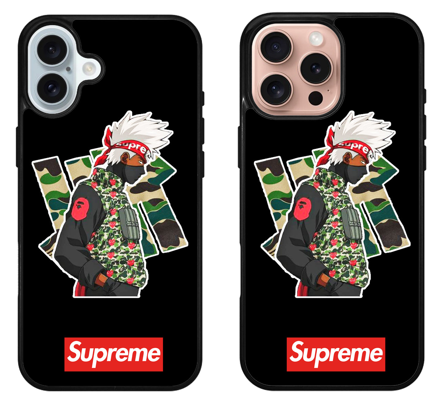 Naruto Undefeated Black iPhone 16 | 16 Plus | 16 Pro | 16 Pro Max Case