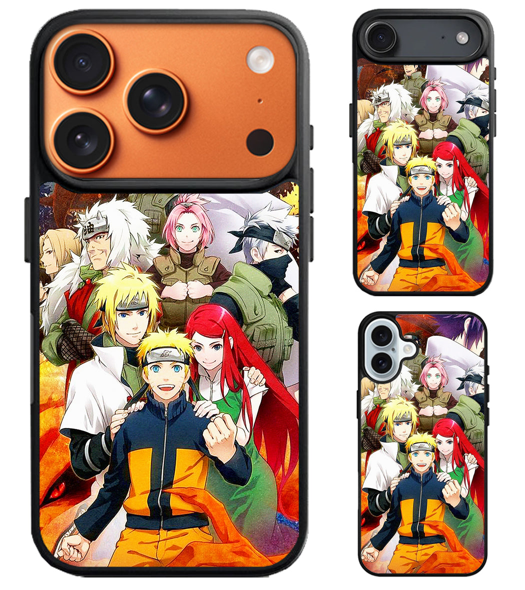 Naruto and Family iPhone Air | iPhone 17 | 17 Pro | 17 Pro Max Case