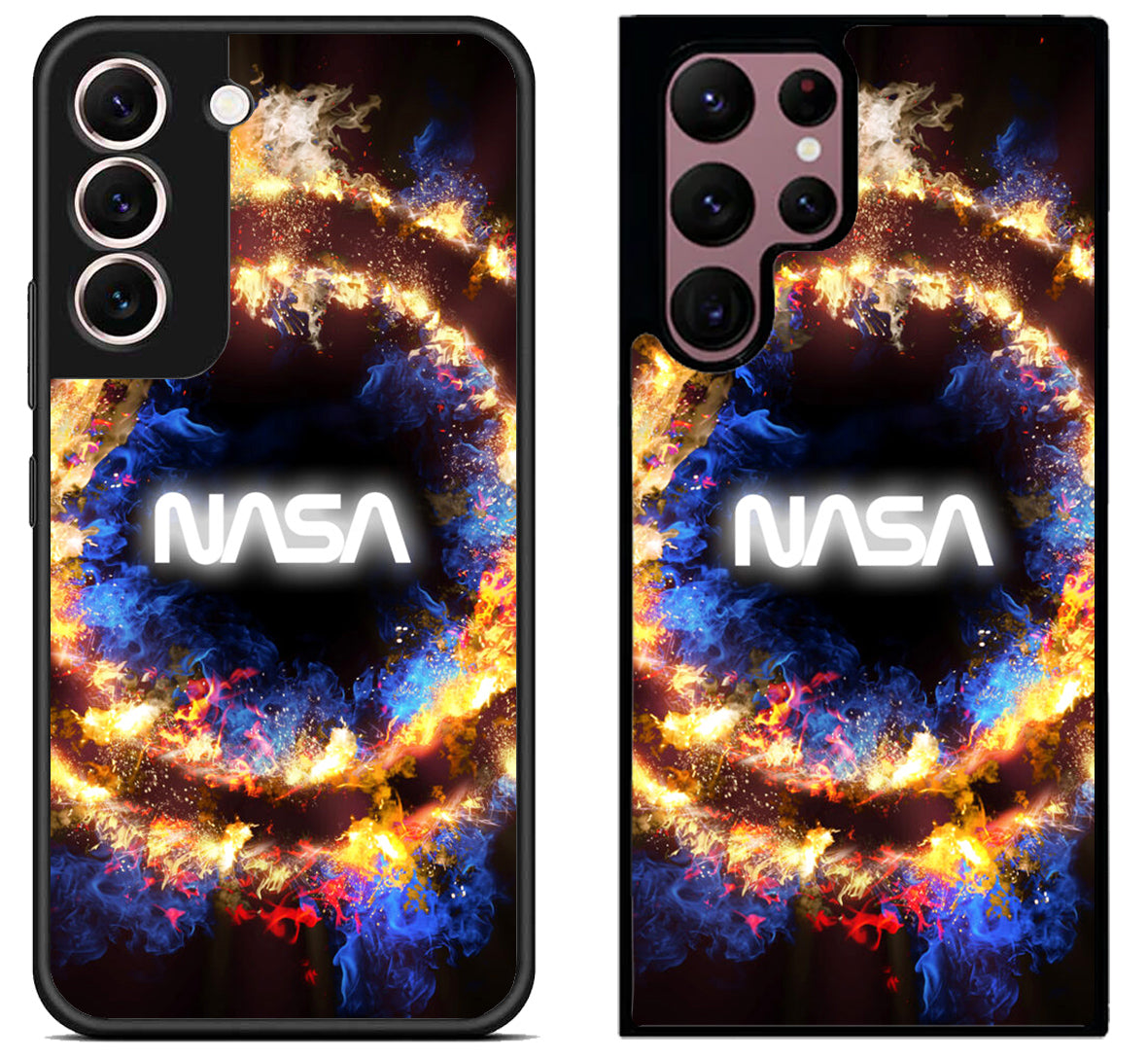 Nasa Flames Wallpaper Samsung Galaxy S22 | S22+ | S22 Ultra Case