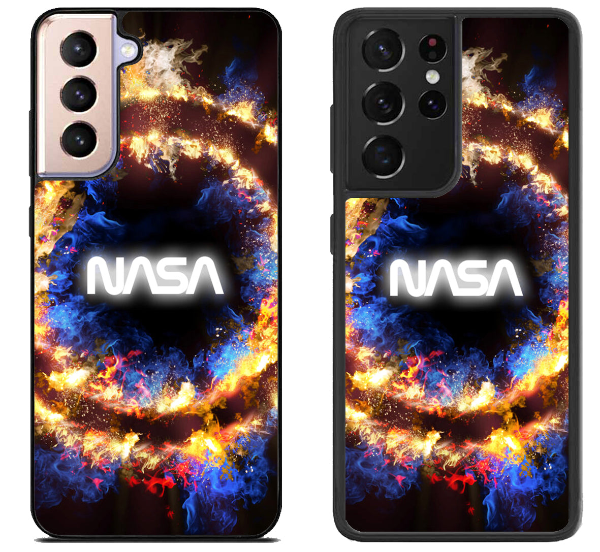 Nasa Flames Wallpaper Samsung Galaxy S21 | S21 FE | S21+ | S21 Ultra Case