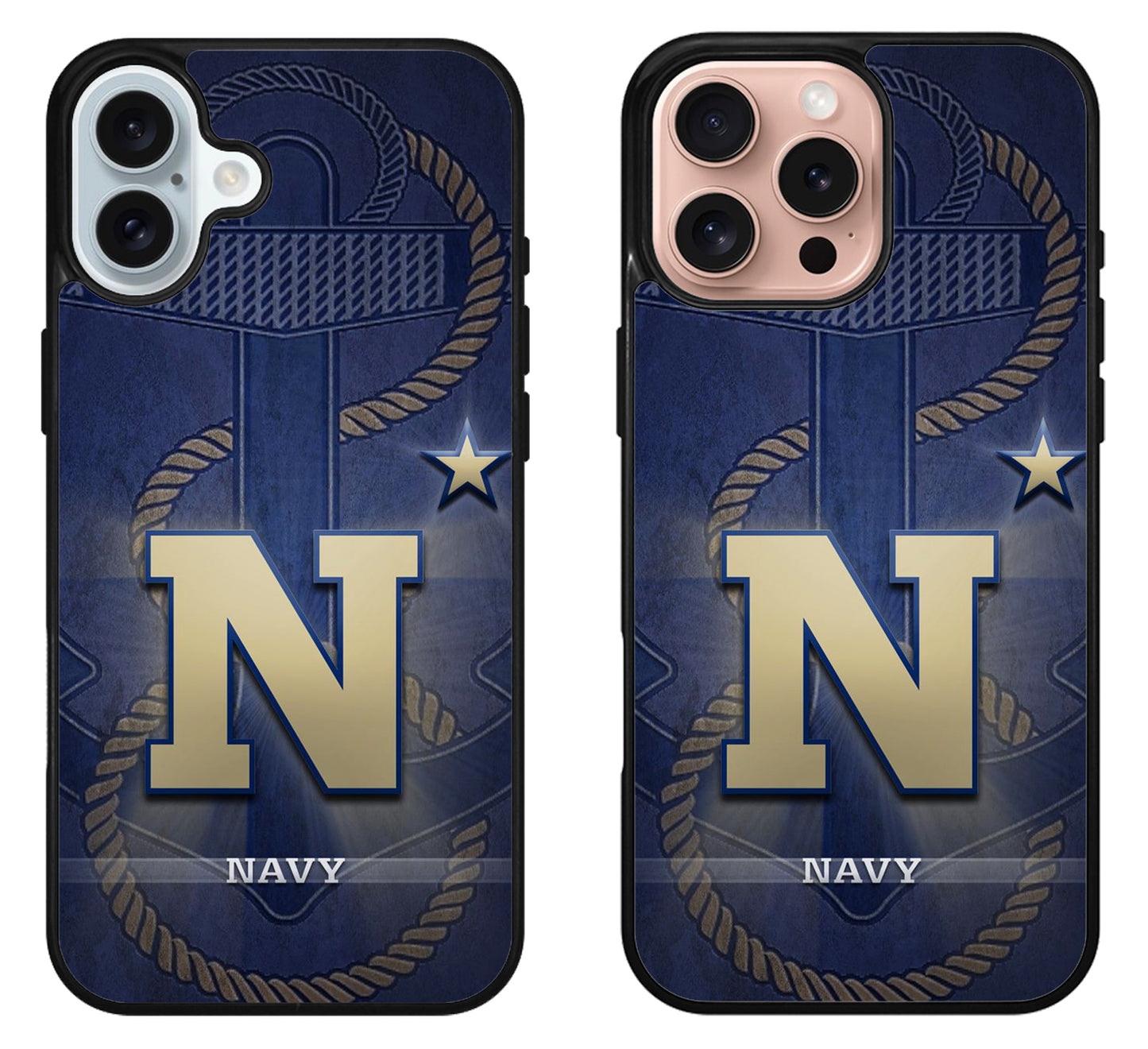 Navy Midshipmen Logo iPhone 16 | 16 Plus | 16 Pro | 16 Pro Max Case