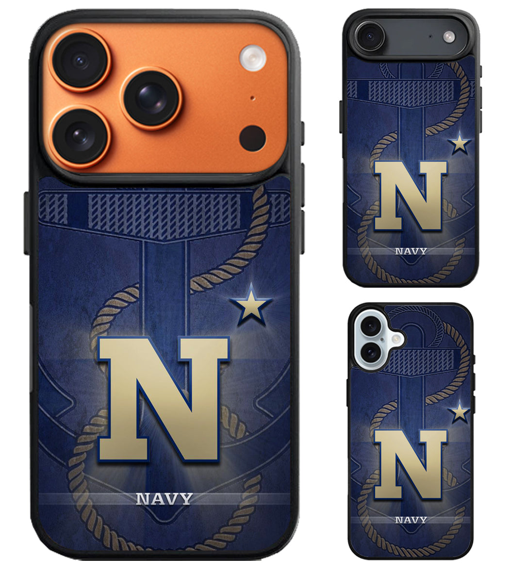 Navy Midshipmen iPhone Air | iPhone 17 | 17 Pro | 17 Pro Max Case