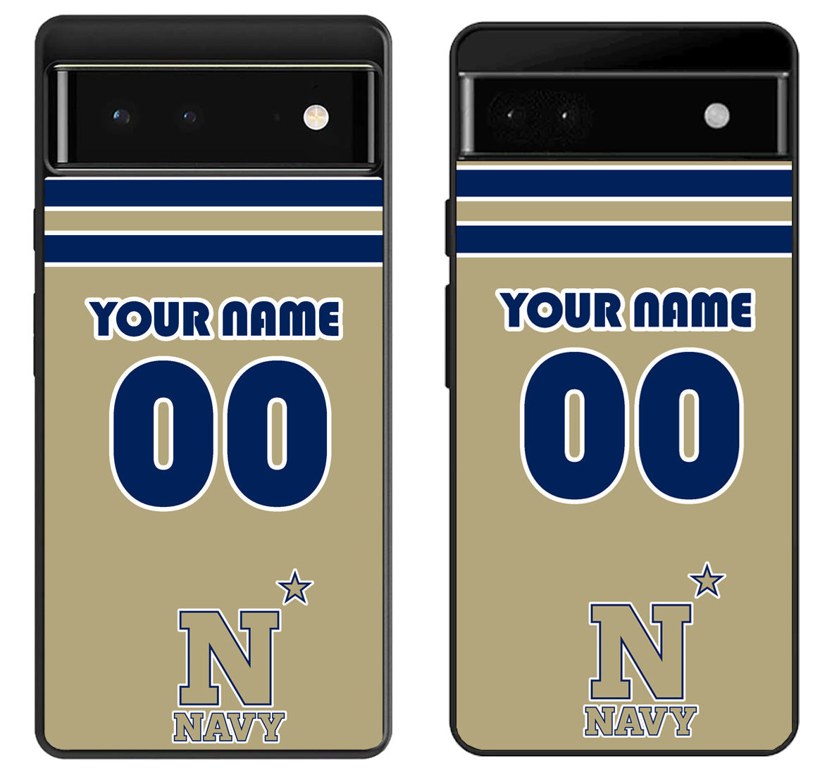 Custom Personalized Navy Midshipmen Google Pixel 6 | 6A | 6 Pro Case