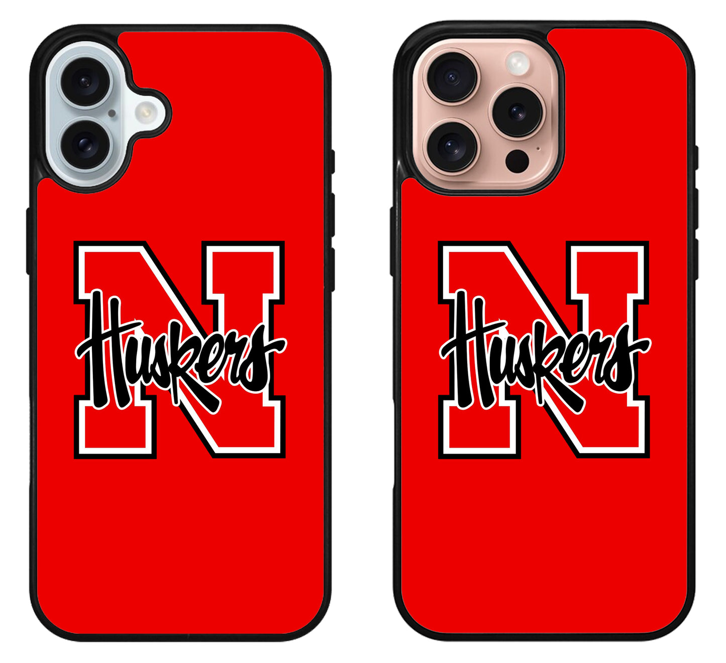 Nebraska Cornhuskers Logo Red iPhone 16 | 16 Plus | 16 Pro | 16 Pro Max Case