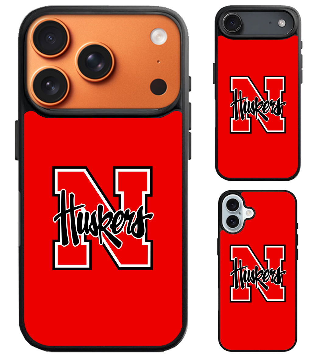 Nebraska Cornhuskers Red iPhone Air | iPhone 17 | 17 Pro | 17 Pro Max Case