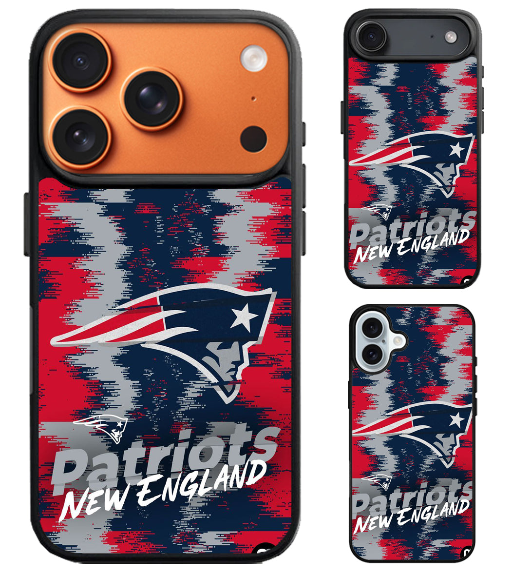 New England Patriots Colorfull iPhone Air | iPhone 17 | 17 Pro | 17 Pro Max Case