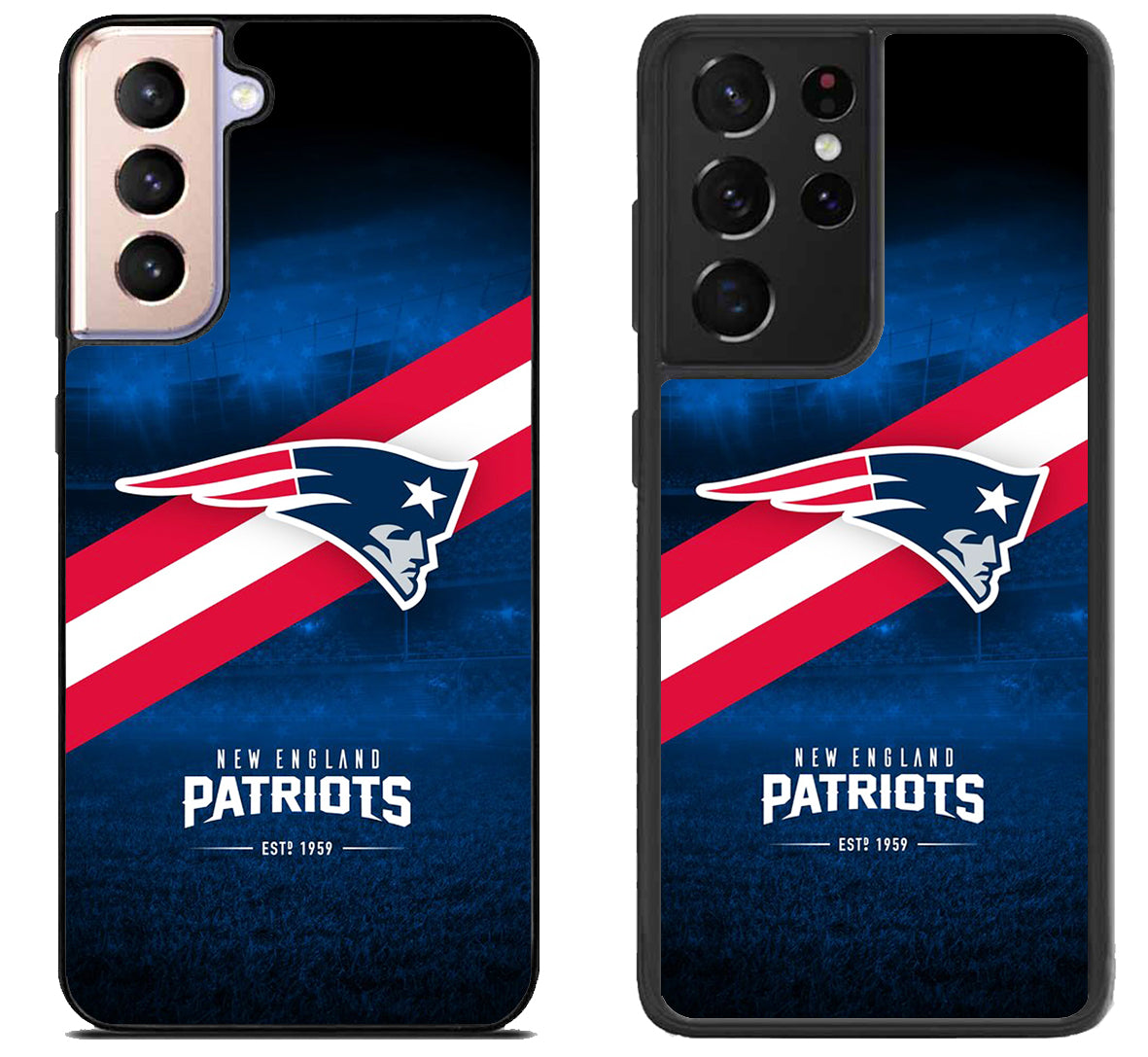 New England Patriots Logo Samsung Galaxy S21 | S21 FE | S21+ | S21 Ultra Case