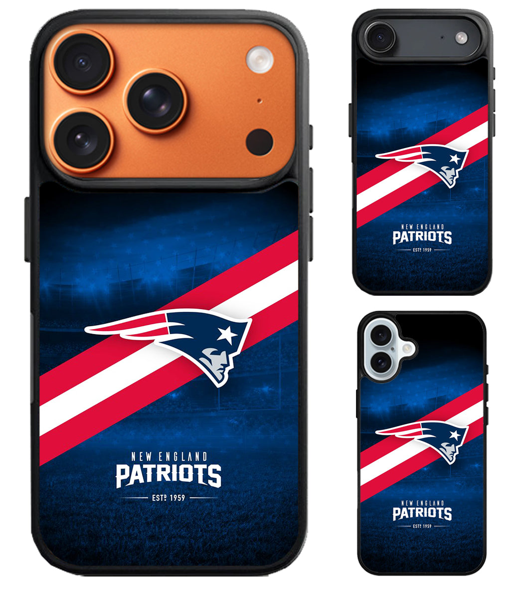 New England Patriots Logo iPhone Air | iPhone 17 | 17 Pro | 17 Pro Max Case