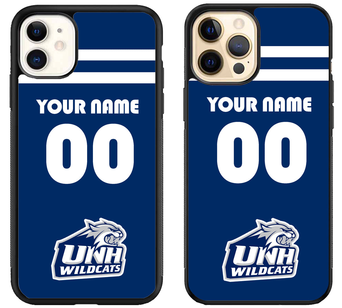 Custom Personalized New Hampshire Wildcats iPhone 12 | 12 Mini | 12 Pro | 12 Pro Max Case
