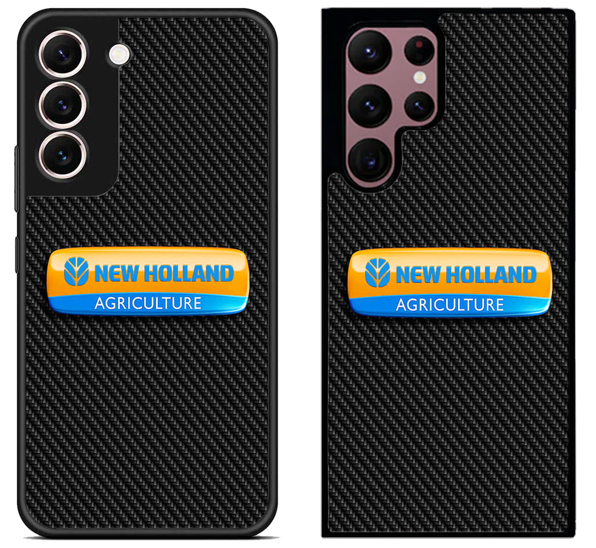 New Holland Agriculture Carbon Samsung Galaxy S22 | S22+ | S22 Ultra Case