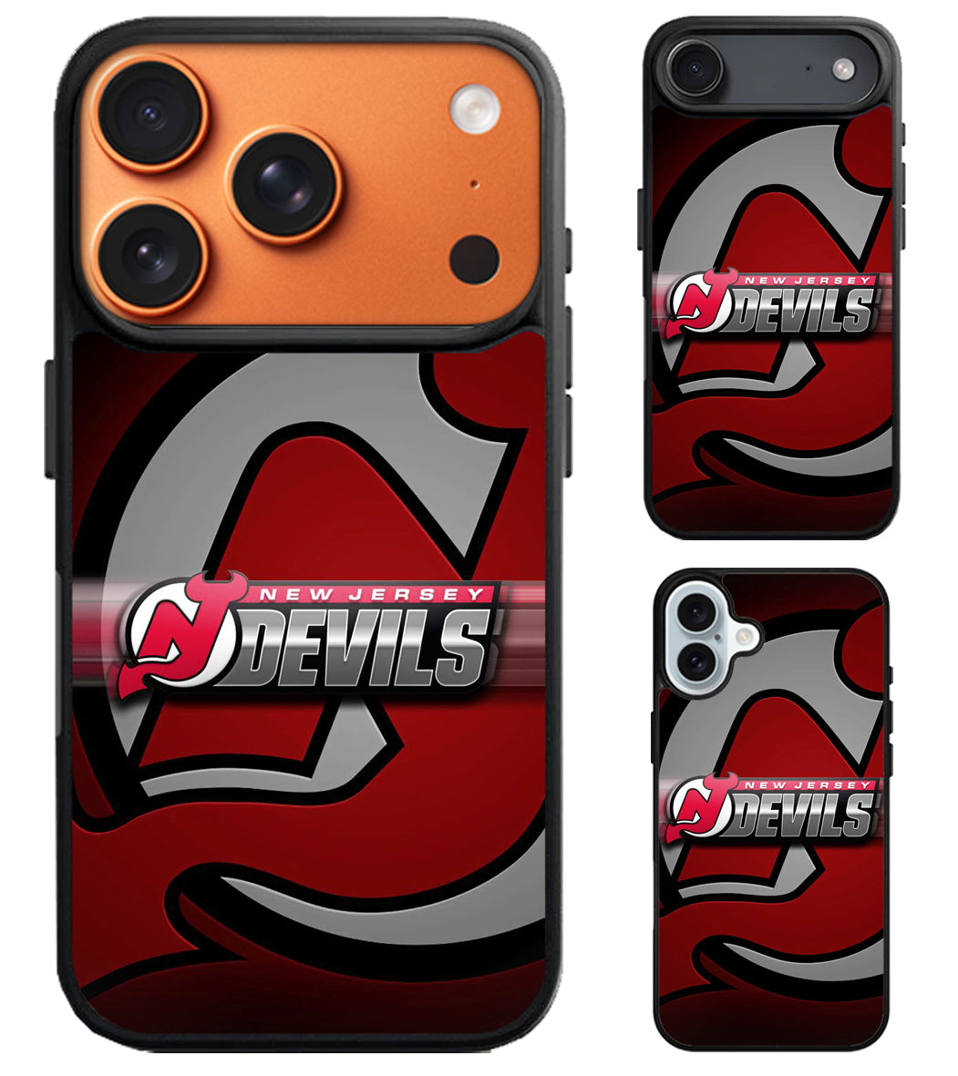 New Jersey Devils Artwork iPhone Air | iPhone 17 | 17 Pro | 17 Pro Max Case