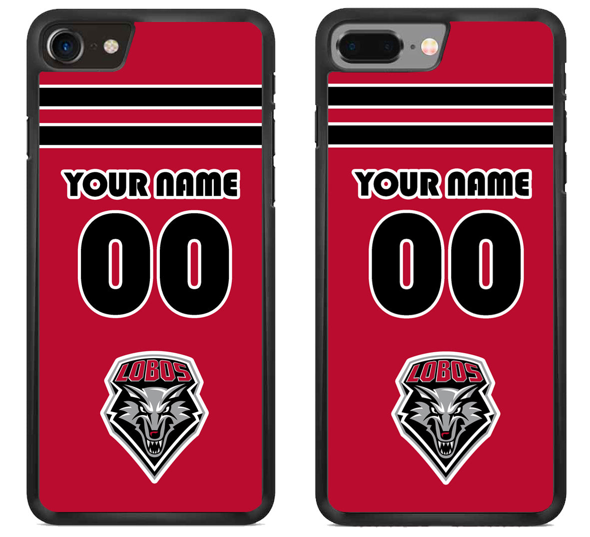 Custom Personalized New Mexico Lobos iPhone 8 | 8 Plus Case