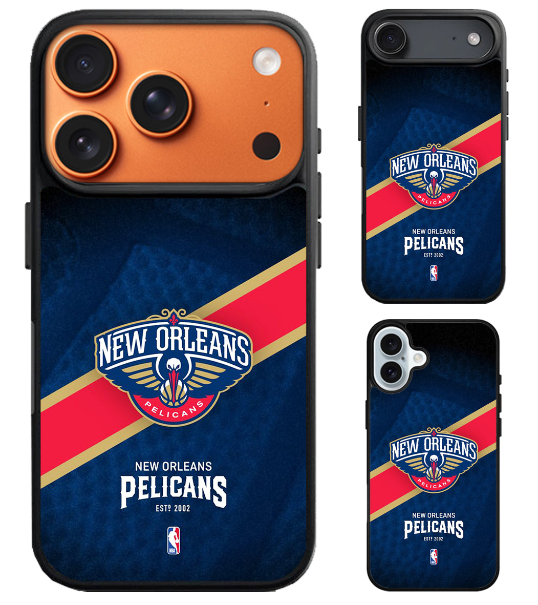 New Orleans Pelicans iPhone Air | iPhone 17 | 17 Pro | 17 Pro Max Case
