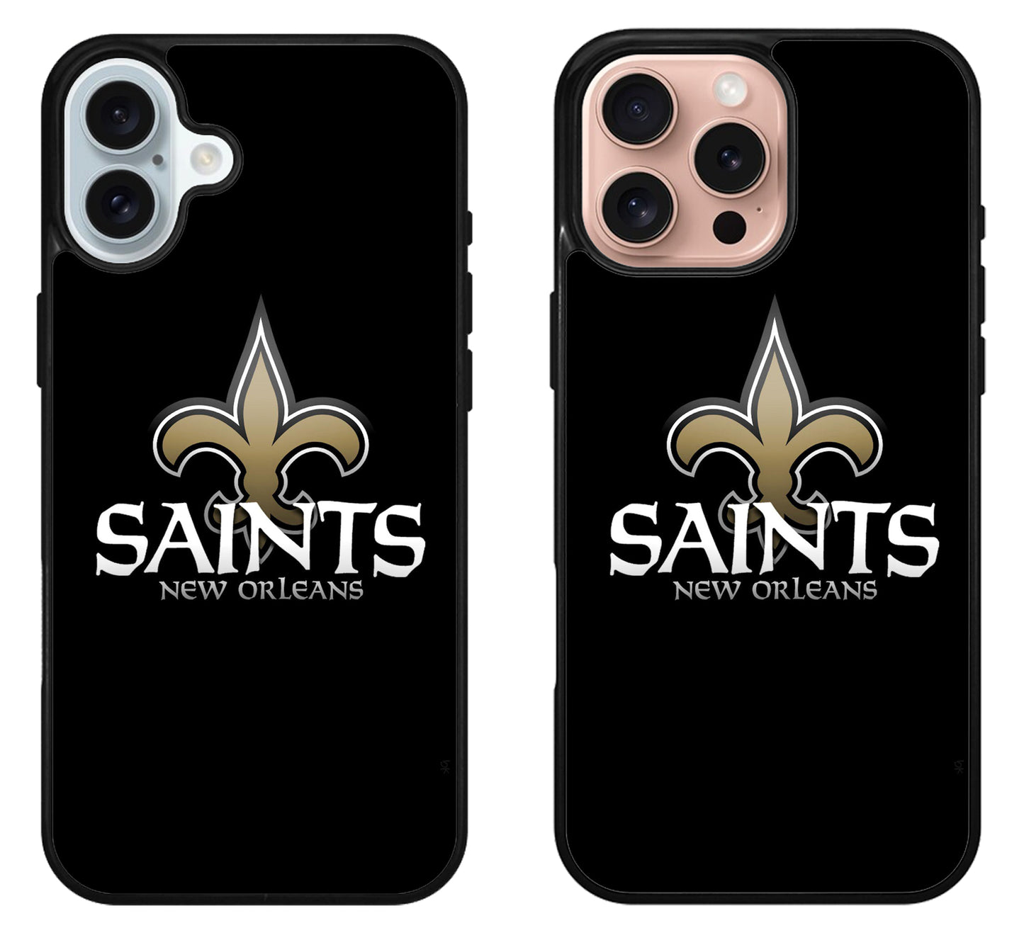 New Orleans Saints Black iPhone 16 | 16 Plus | 16 Pro | 16 Pro Max Case