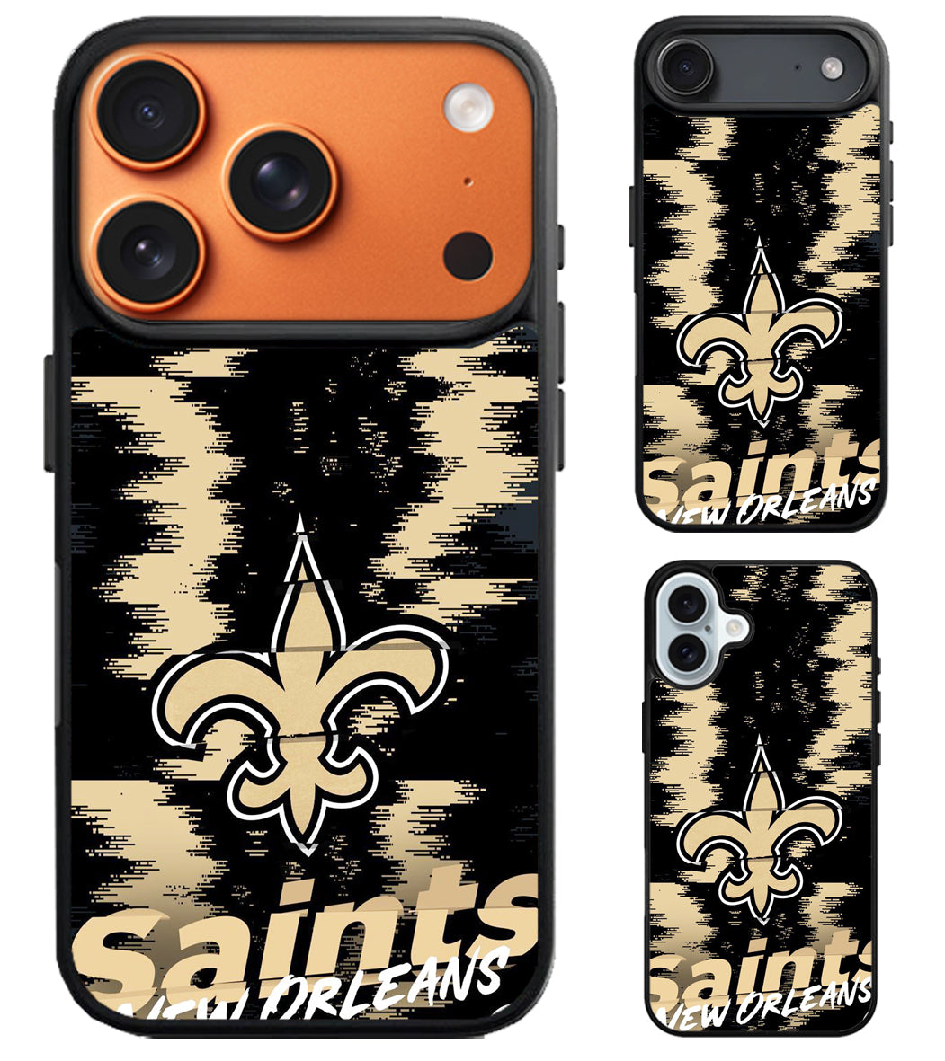 New Orleans Saints Colorfull iPhone Air | iPhone 17 | 17 Pro | 17 Pro Max Case