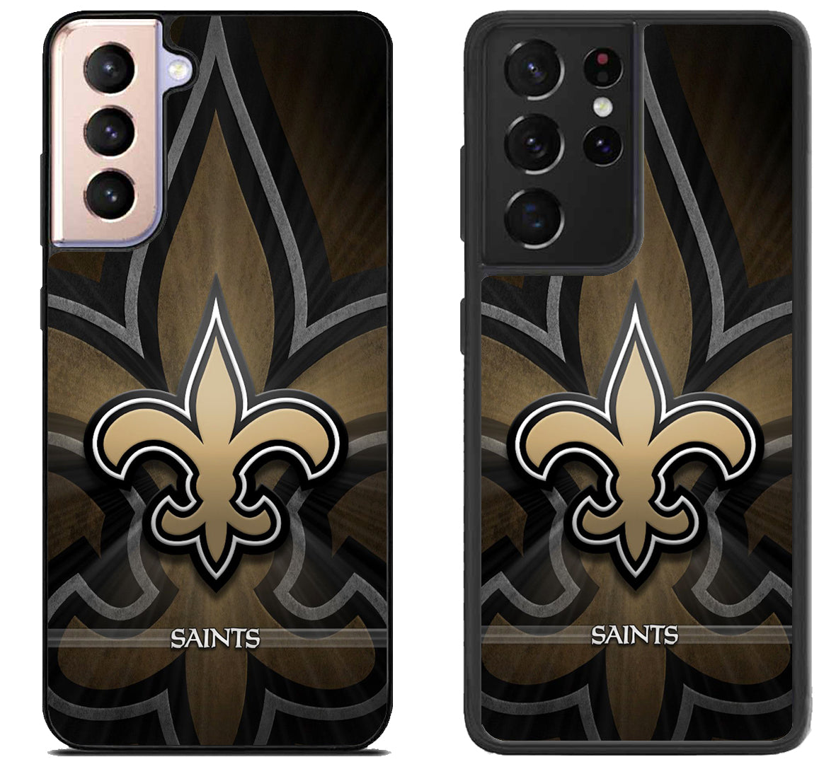 New Orleans Saints Logo Wallpaper Samsung Galaxy S21 | S21 FE | S21+ | S21 Ultra Case