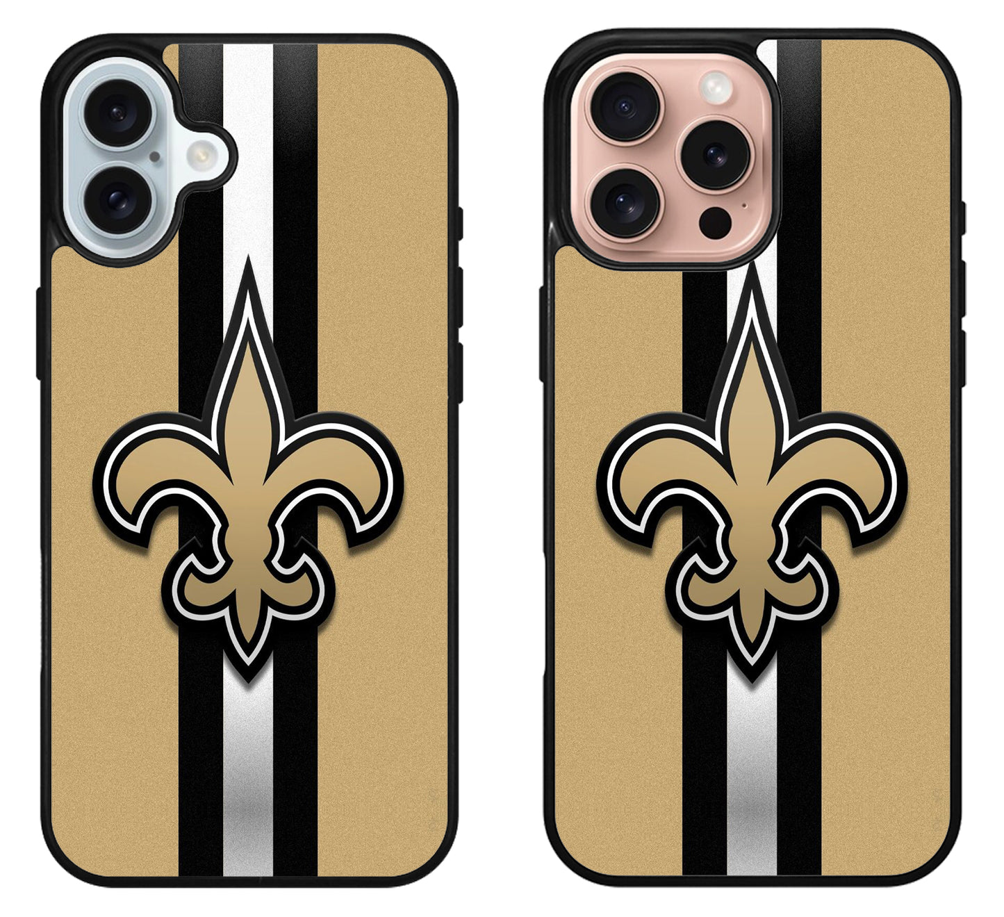 New Orleans Saints Stripe iPhone 16 | 16 Plus | 16 Pro | 16 Pro Max Case