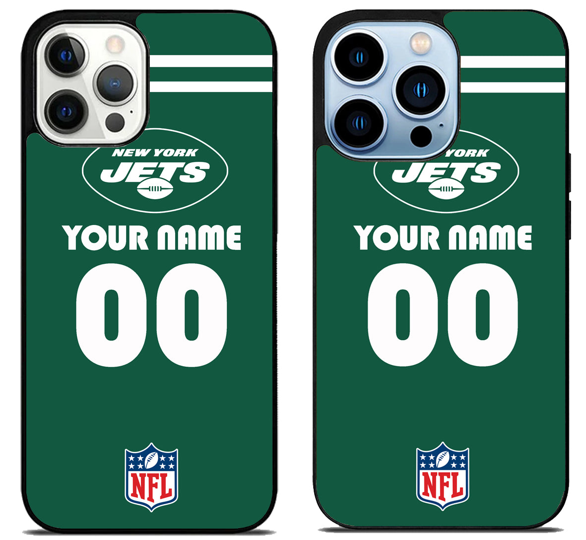 Custom New York Jets iPhone 15, 15 Pro, 15 Pro Max