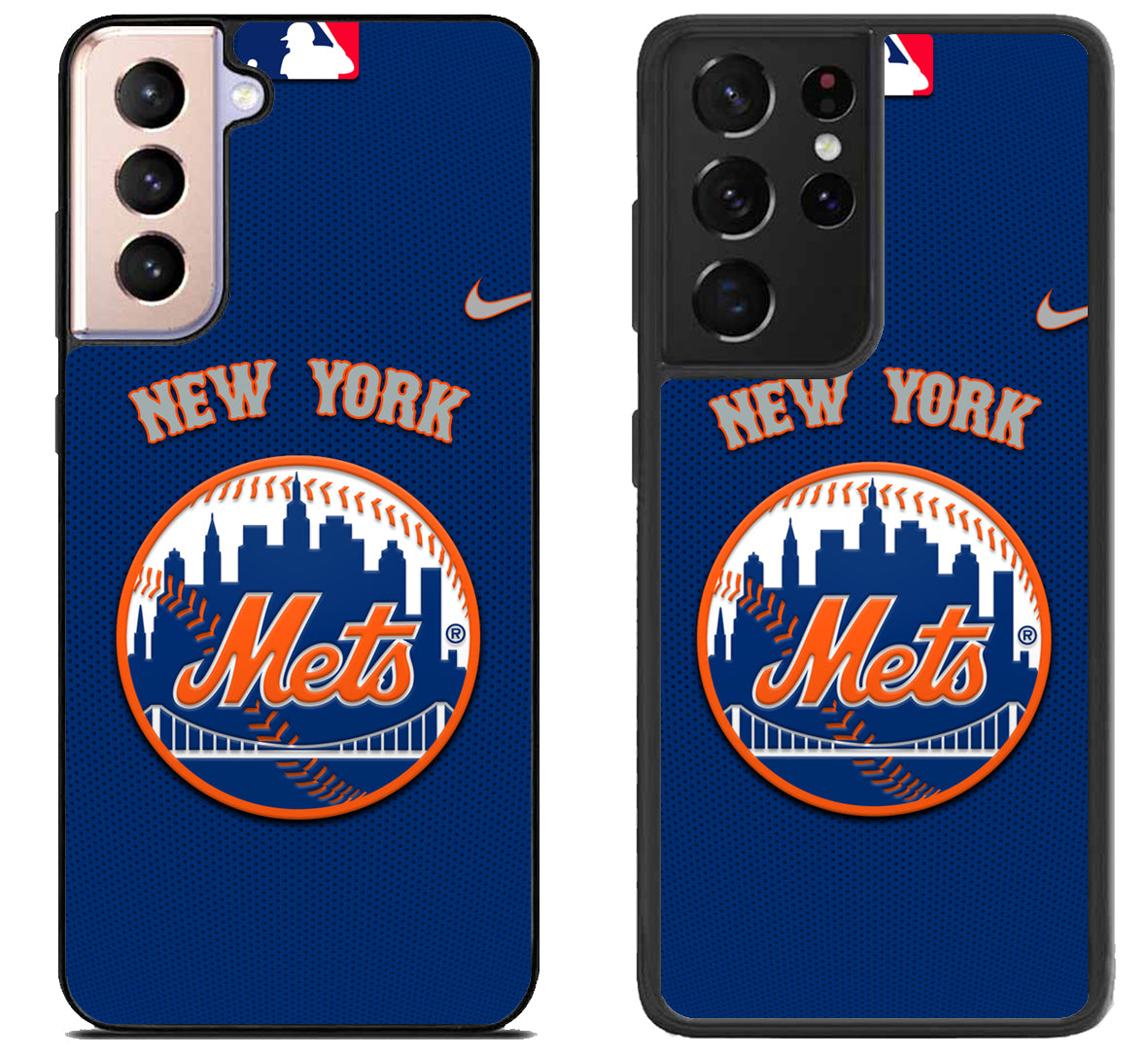 New York Mets Style Samsung Galaxy S21 | S21 FE | S21+ | S21 Ultra Case