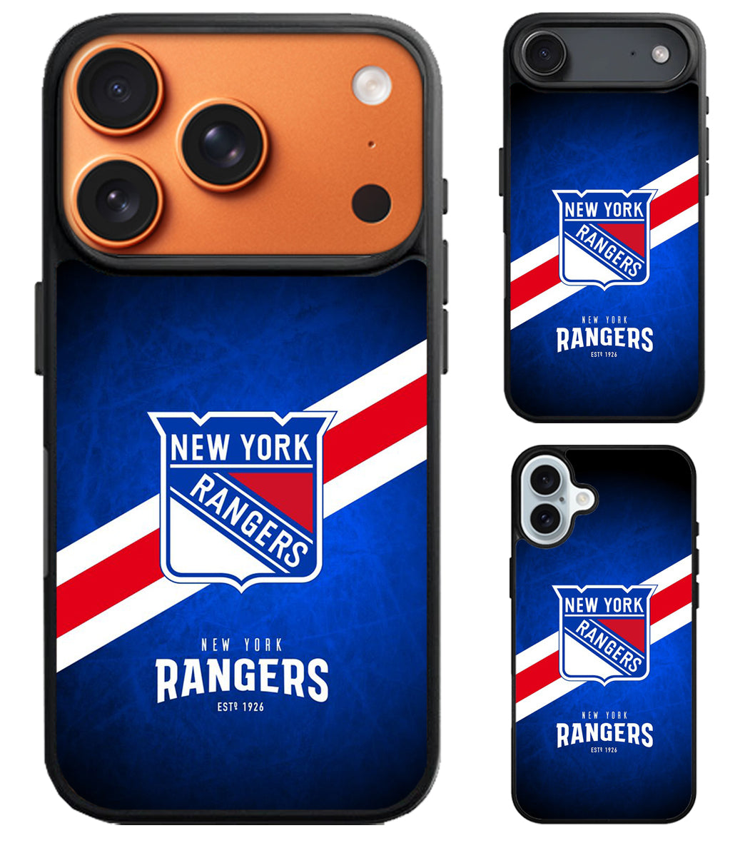 New York Rangers iPhone Air | iPhone 17 | 17 Pro | 17 Pro Max Case