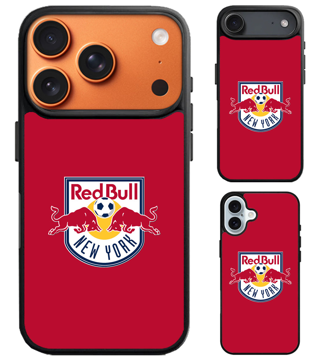 New York Red Bulls Logo iPhone Air | iPhone 17 | 17 Pro | 17 Pro Max Case