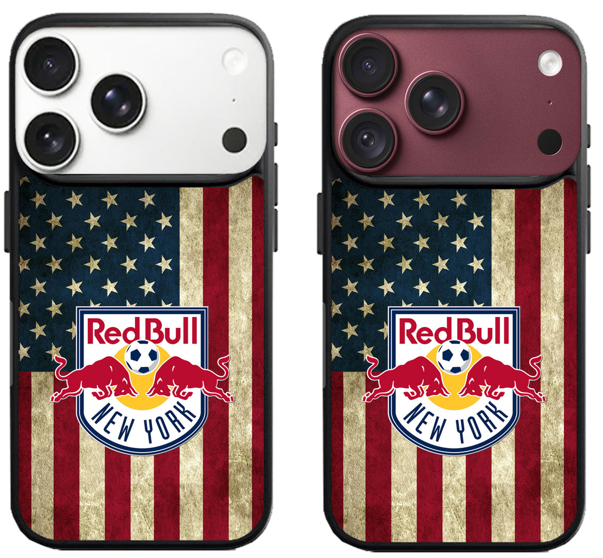 New York Red Bulls Logo Flag iPhone 18 Pro | 18 Pro Max Case