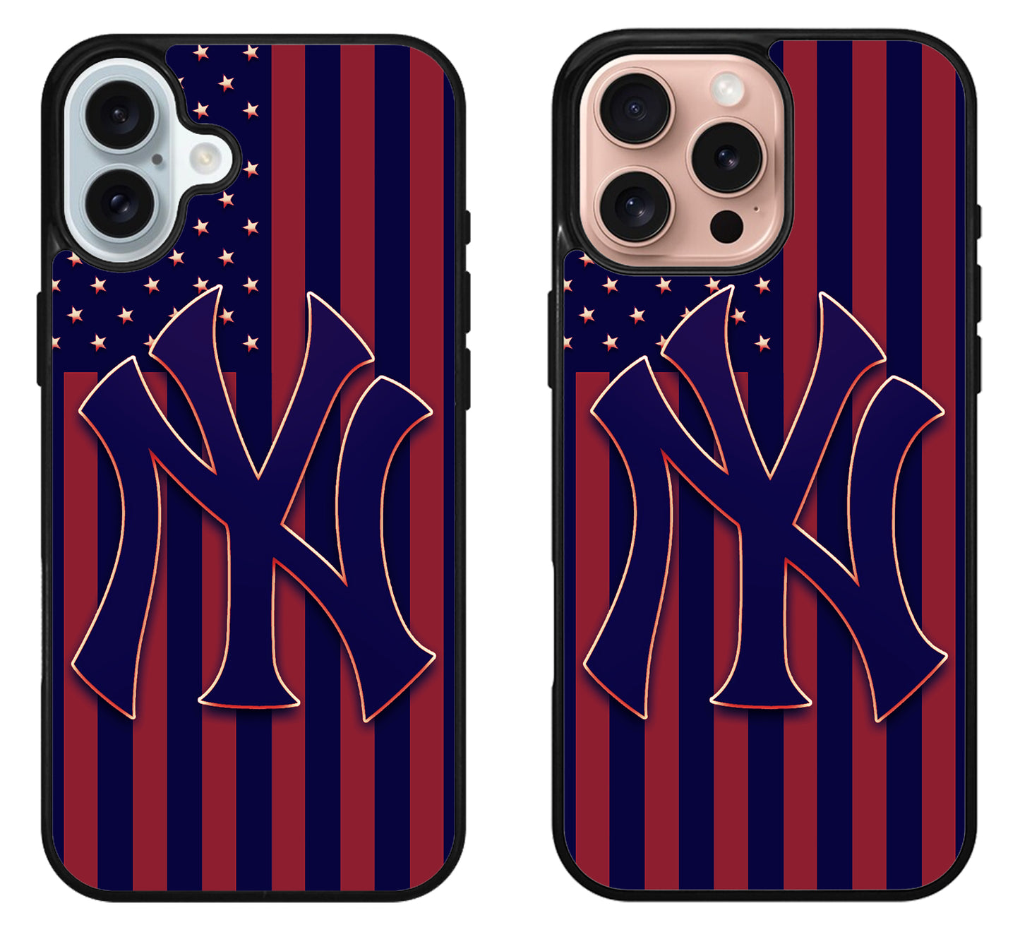 New York Yankees Logo Flag iPhone 16 | 16 Plus | 16 Pro | 16 Pro Max Case