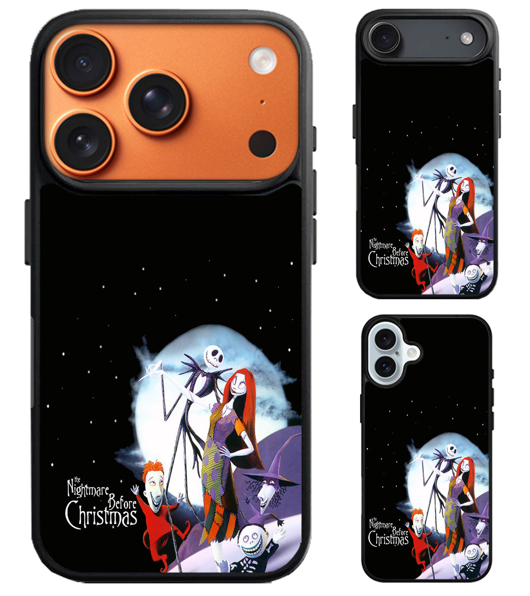 Nightmare Before Christmas Black iPhone Air | iPhone 17 | 17 Pro | 17 Pro Max Case