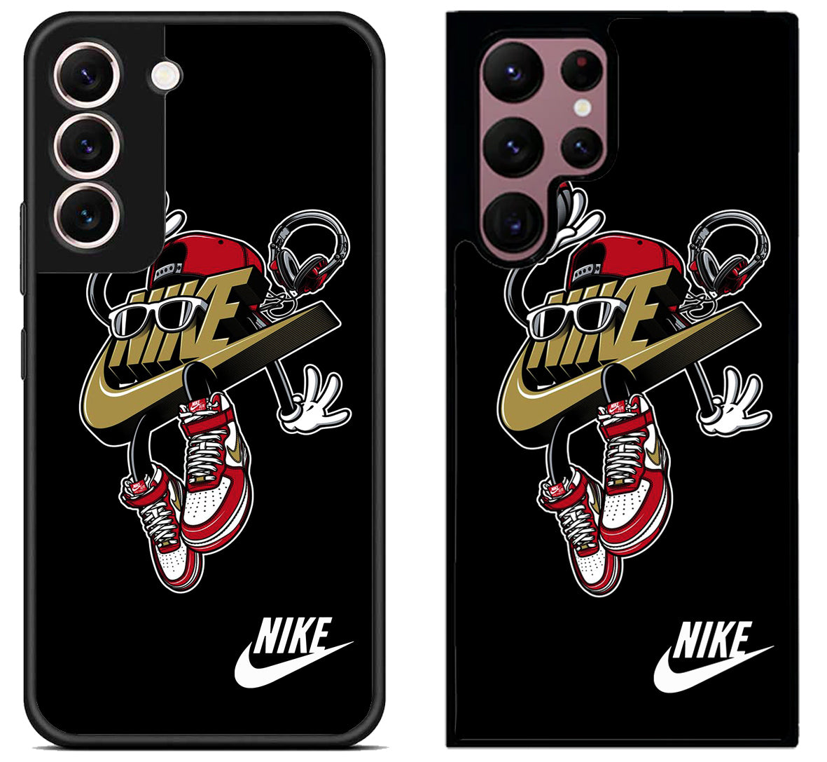 Nike Jump Black Samsung Galaxy S22 | S22+ | S22 Ultra Case