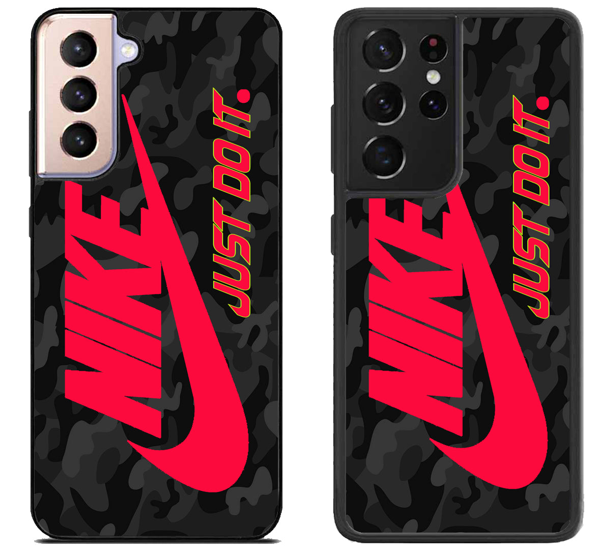 Nike Just Do it Red Camo Samsung Galaxy S21 | S21 FE | S21+ | S21 Ultra Case