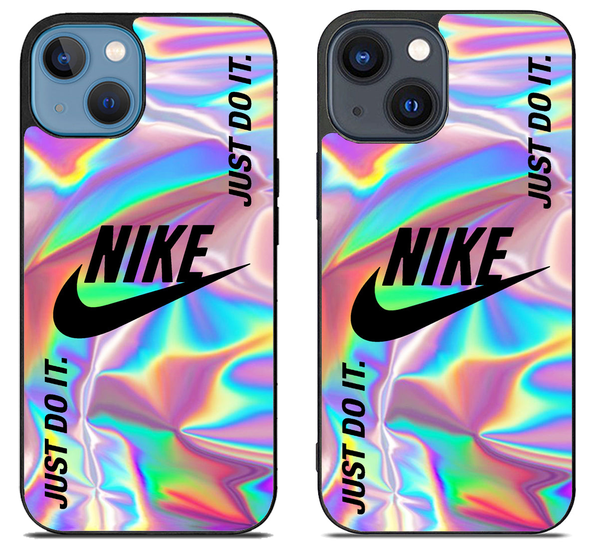 Nike Logo Holographic iPhone 15 | iPhone 15 Plus Case