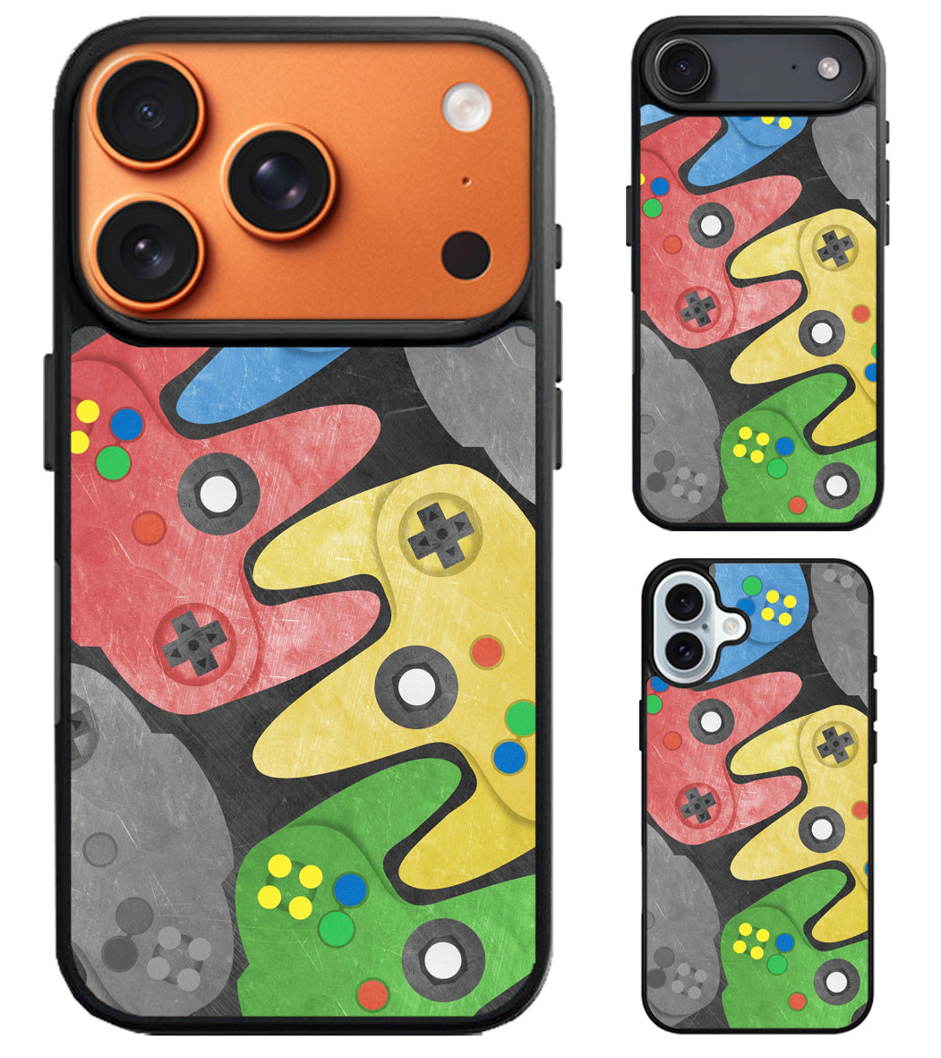 Nintendo Controller Colorfull iPhone Air | iPhone 17 | 17 Pro | 17 Pro Max Case