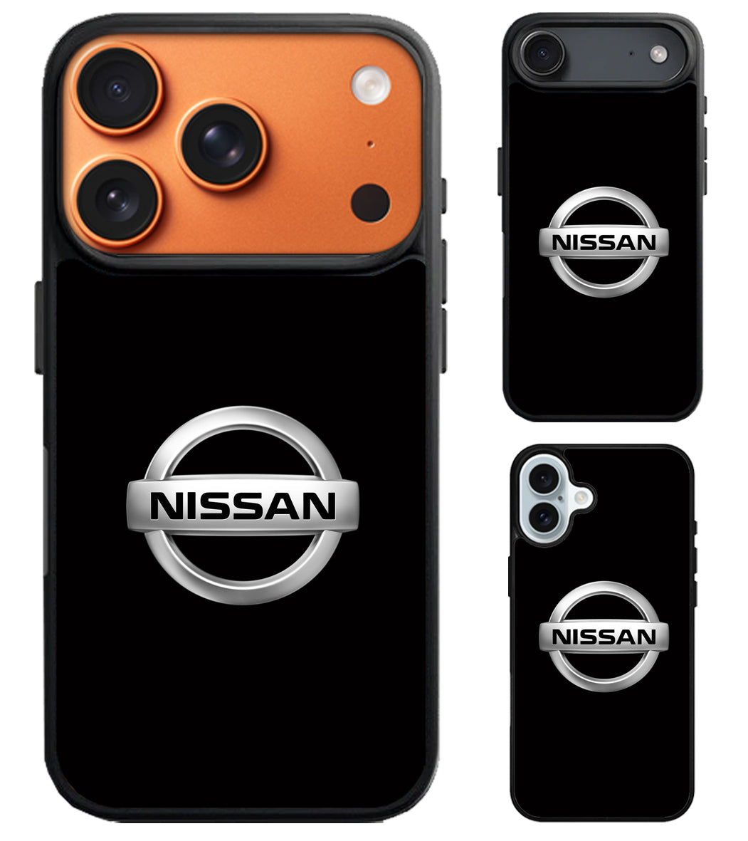 Nissan Black Logo iPhone Air | iPhone 17 | 17 Pro | 17 Pro Max Case