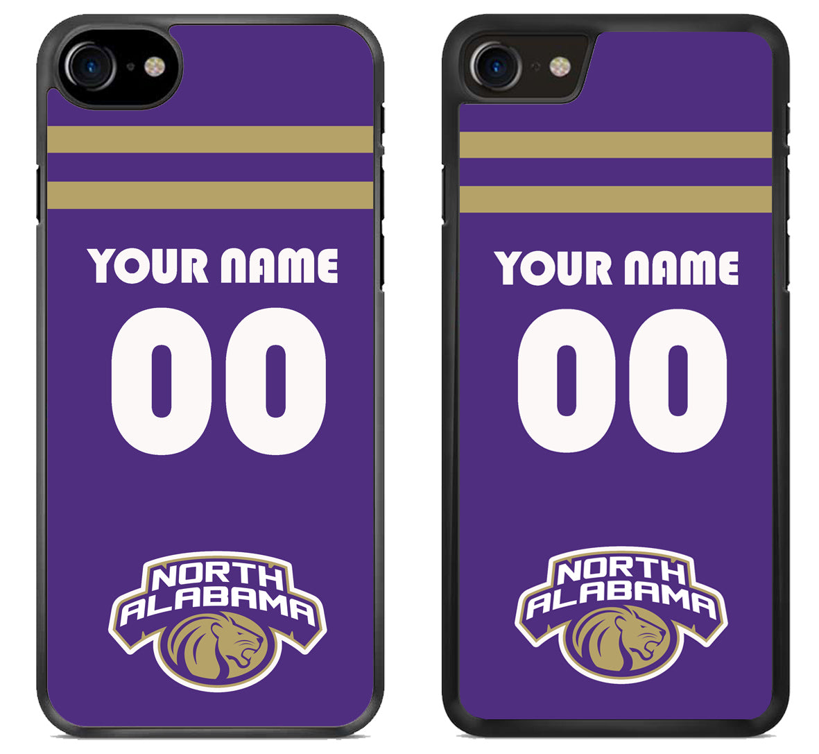 Custom Personalized North Alabama Lions iPhone SE 2020 | iPhone SE 2022 Case