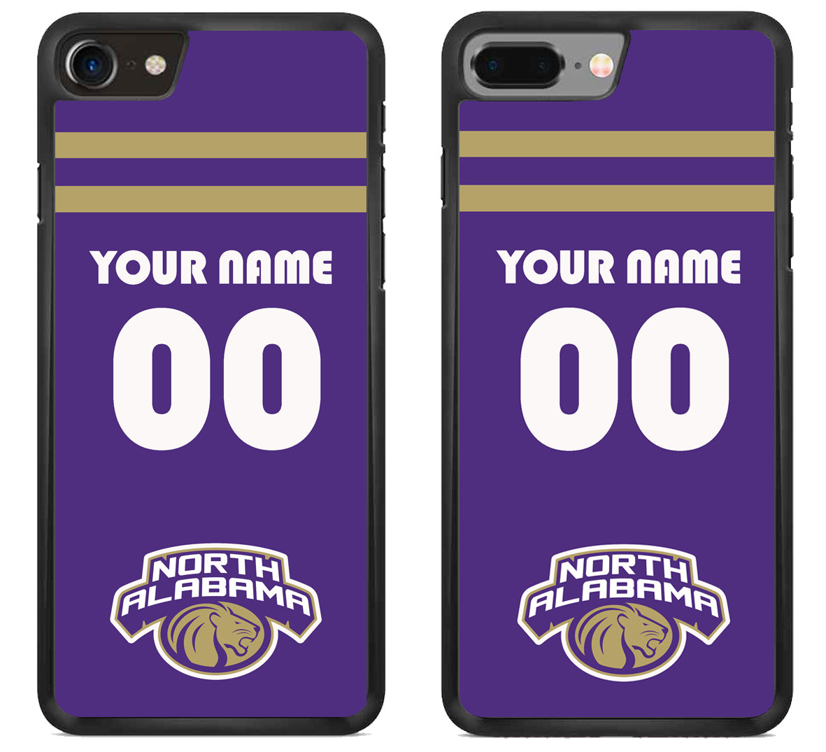 Custom Personalized North Alabama Lions iPhone 8 | 8 Plus Case