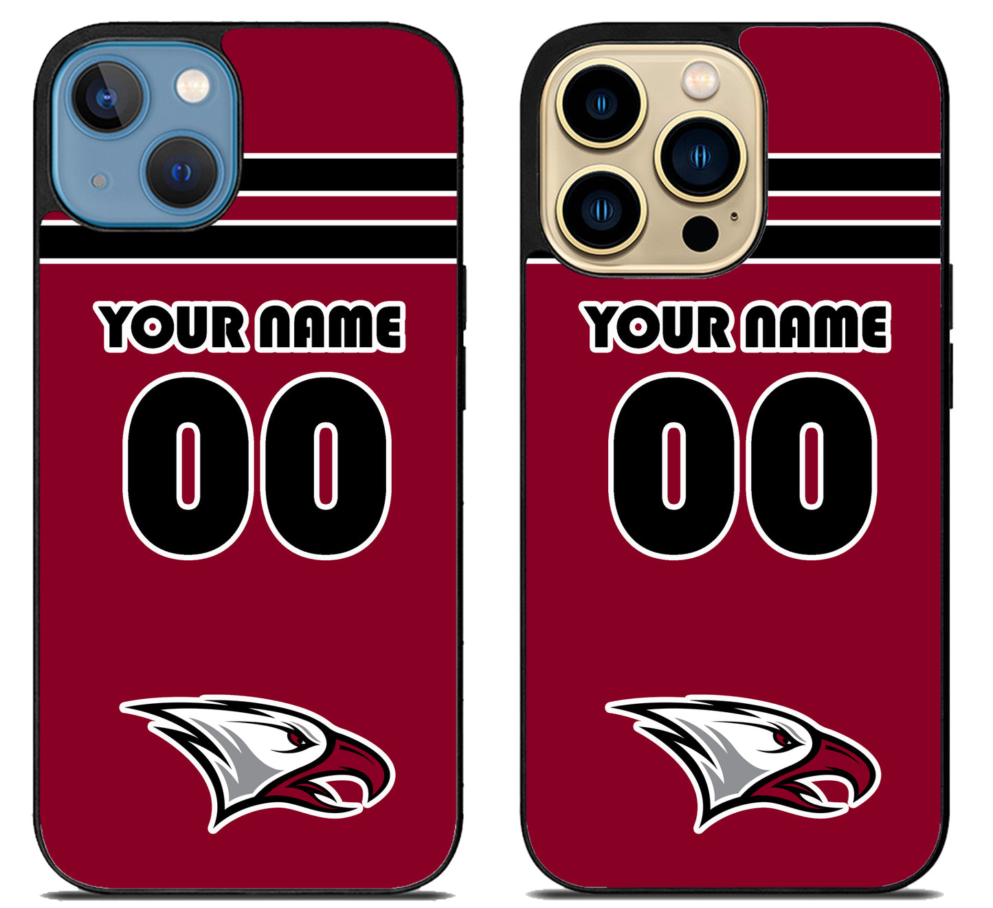 Custom Personalized North Carolina Central Eagles iPhone 14 | 14 Plus | 14 Pro | 14 Pro Max Case