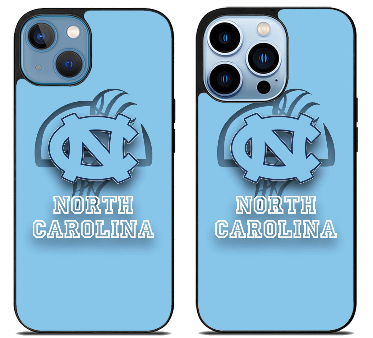 North Carolina Tar Heels Background iPhone 13 | 13 Mini | 13 Pro | 13 Pro Max Case