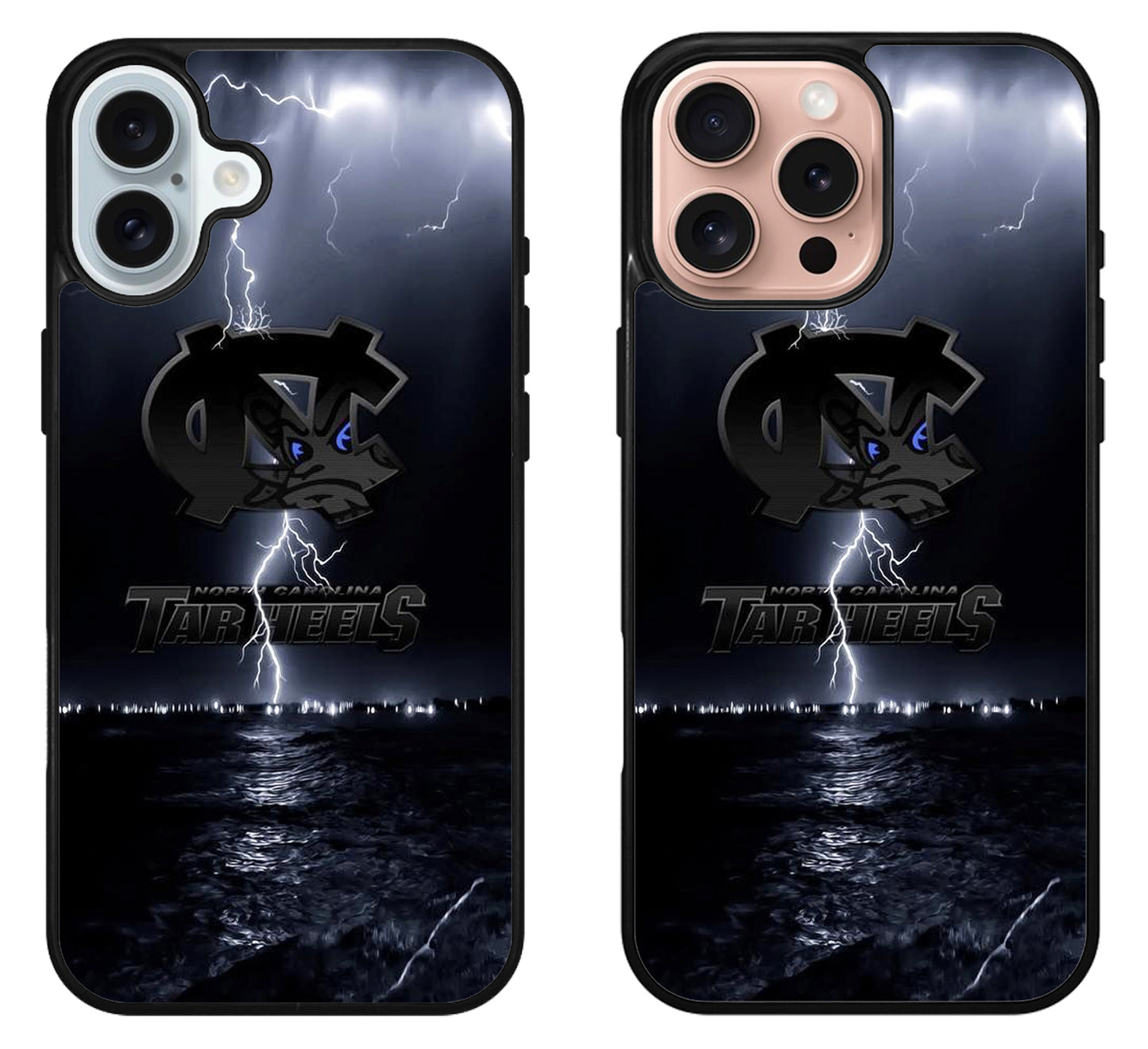 North Carolina Tar Heels Stylish iPhone 16 | 16 Plus | 16 Pro | 16 Pro Max Case
