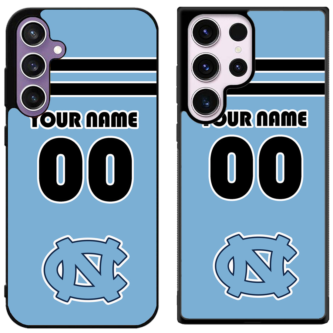 Custom Personalized North Carolina Tar Heels Samsung Galaxy S24 | S24+ | S24 Ultra Case