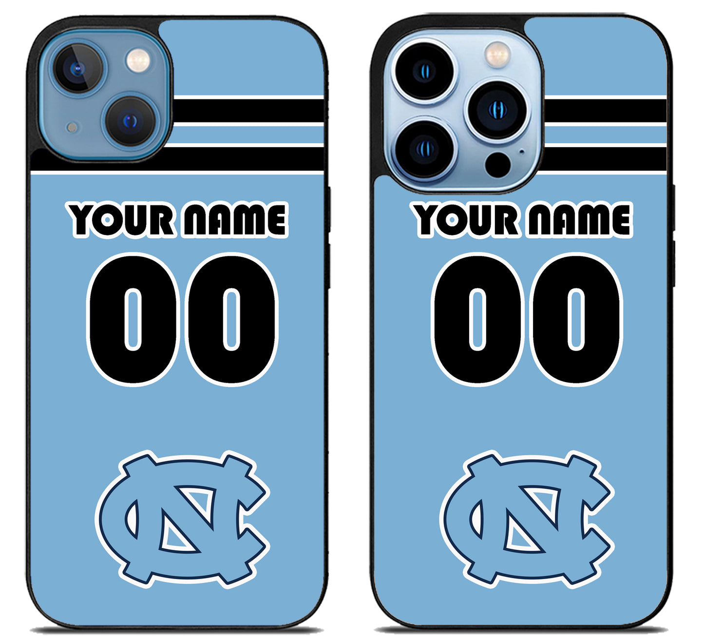 Custom Personalized North Carolina Tar Heels iPhone 13 | 13 Mini | 13 Pro | 13 Pro Max Case