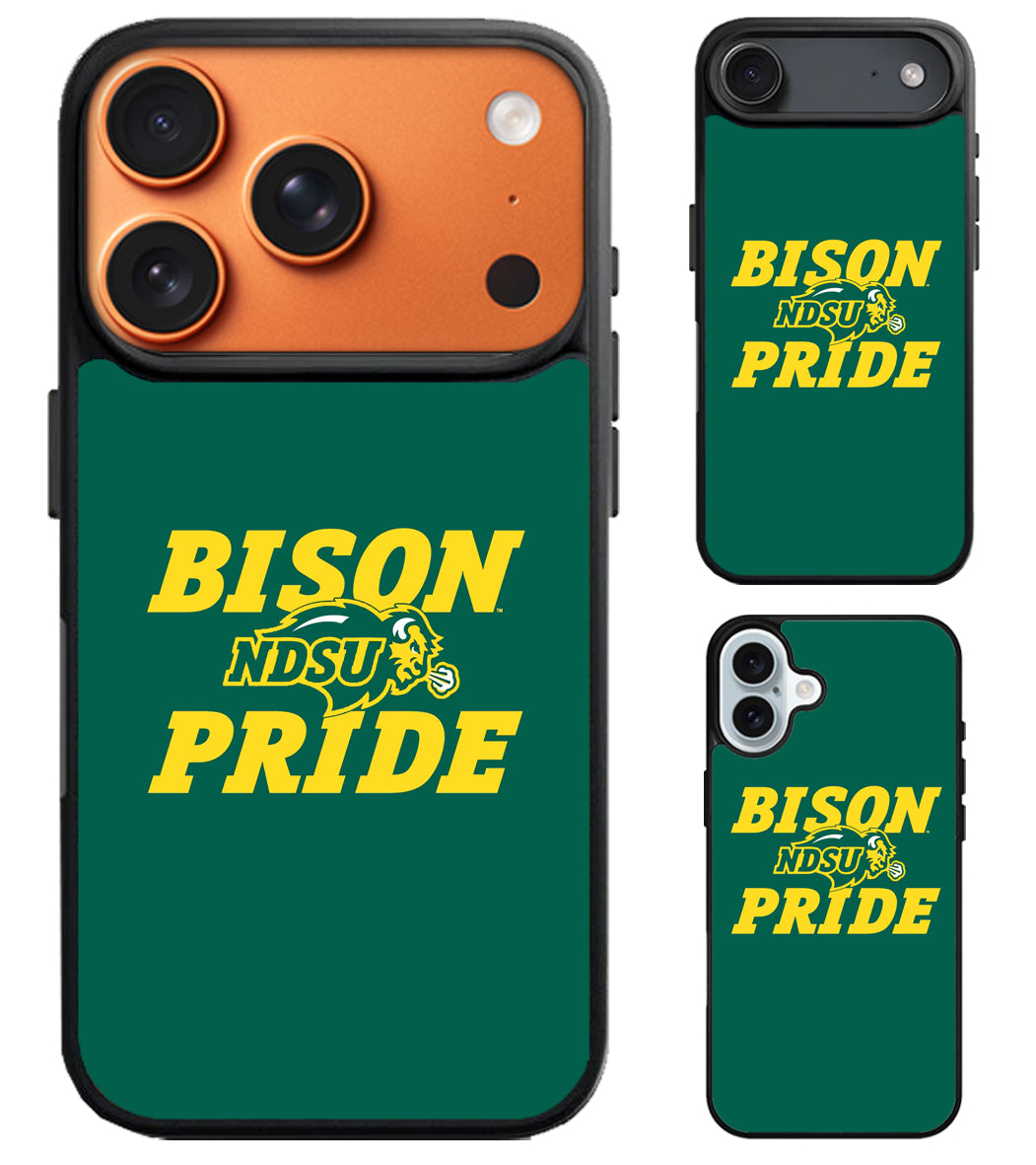 North Dakota State Bison Pride iPhone Air | iPhone 17 | 17 Pro | 17 Pro Max Case