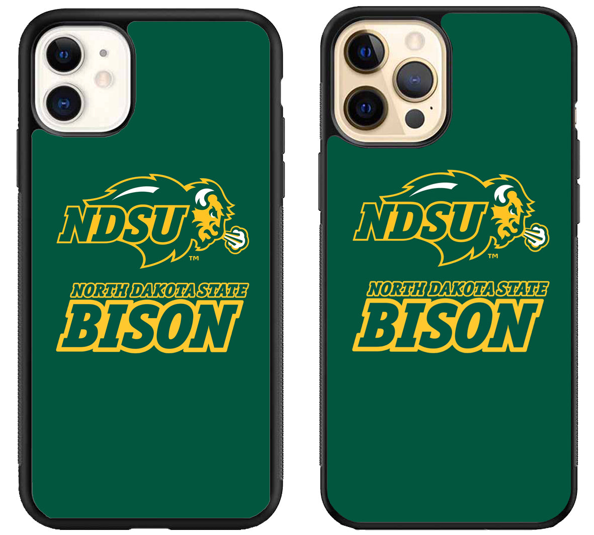 North Dakota State Bison University iPhone 12 | 12 Mini | 12 Pro | 12 Pro Max Case