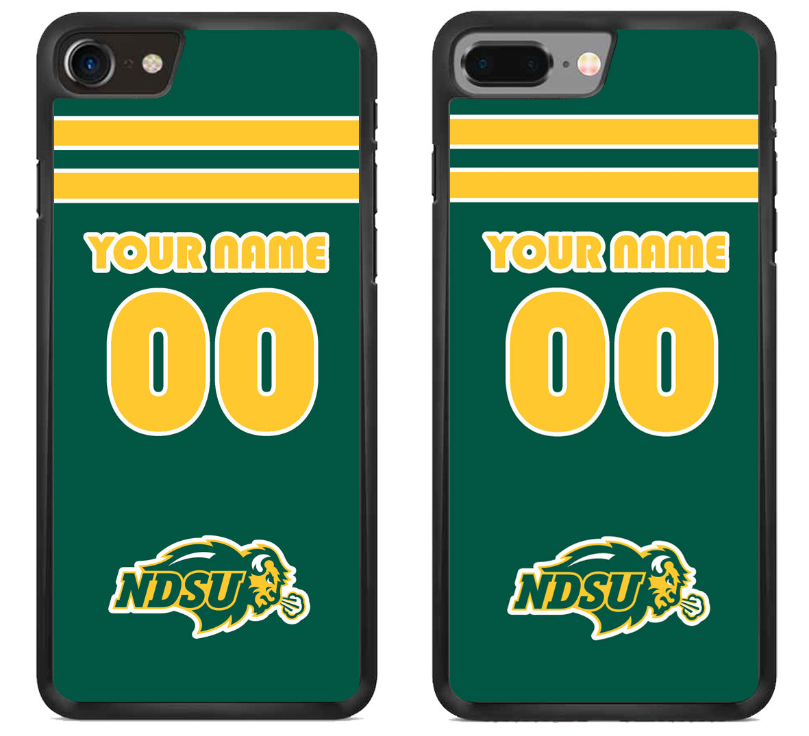 Custom Personalized North Dakota State Bison iPhone 8 | 8 Plus Case